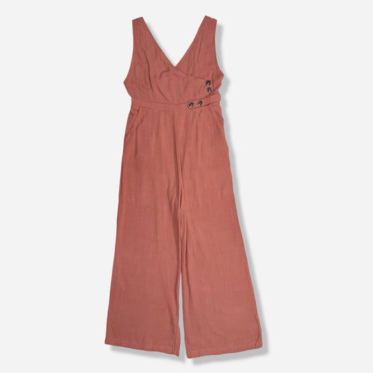 JUMPSUIT TERRACOTTA PARA MUJER | FASHION ON EARTH | L