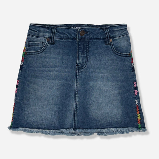 FALDA DENIM SUPER STRETCH PARA NIÑAS | CAT & JACK | M (7/8)
