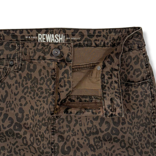 MINI SKIRT CON ESTAMPADO ANIMAL PRINT | REWASH | 11/30