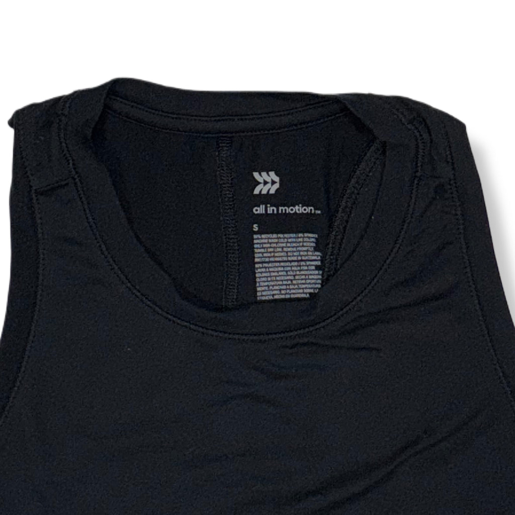 TOP DEPORTIVO NEGRO | ALL IN MOTION | S