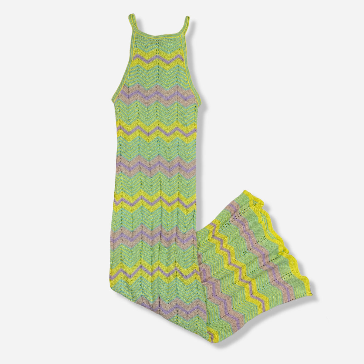 VESTIDO LARGO TEJIDO PARA MUJER | PETAL + PUP | TALLA L