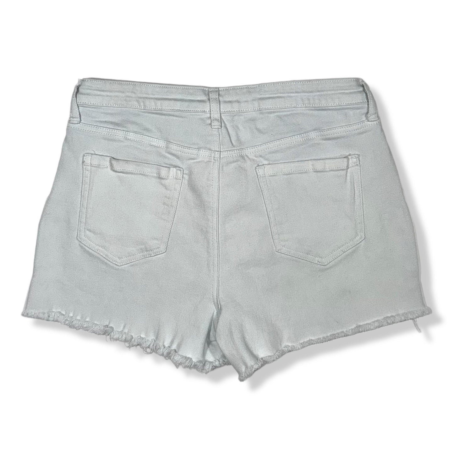 DENIM SHORTS OFF-WHITE | ABOUND | 30