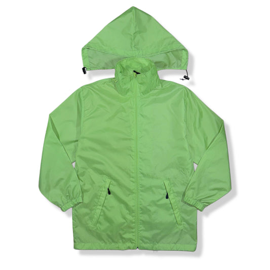 CHAQUETA CORTAVIENTOS VERDE NEÓN PARA HOMBRES | RP SPORT | S