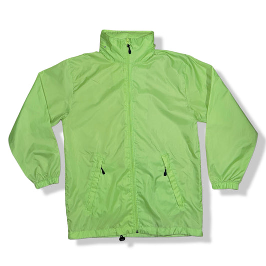 CHAQUETA CORTAVIENTOS VERDE NEÓN PARA HOMBRES | RP SPORT | S