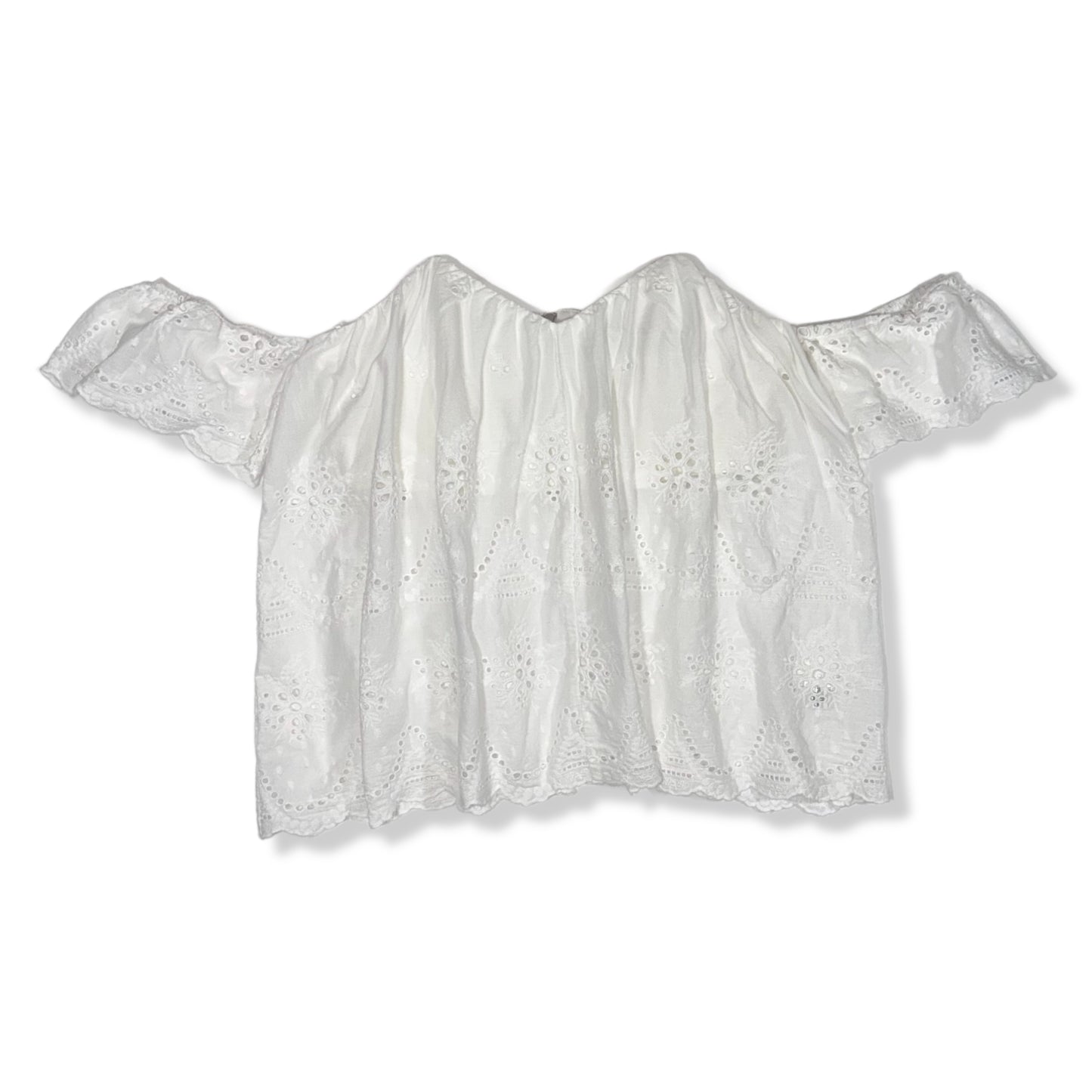 BLOUSA BLANCA OFF-SHOULDER | M