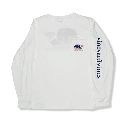 CAMISETA MANGA LARGA BLANCA | VINEYARD VINES | L