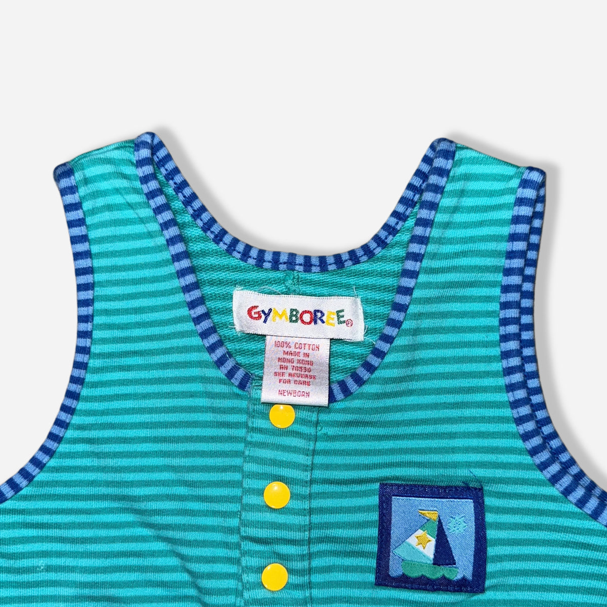 MAMELUCO CON BOTONES | GYMBOREE | NEWBORN