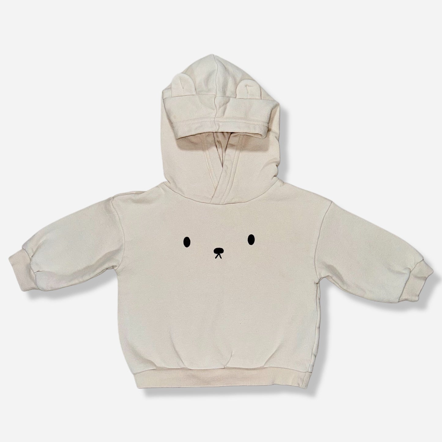 SUDADERA DE OSITO PARA BEBÉ | H&M | TALLA 9M