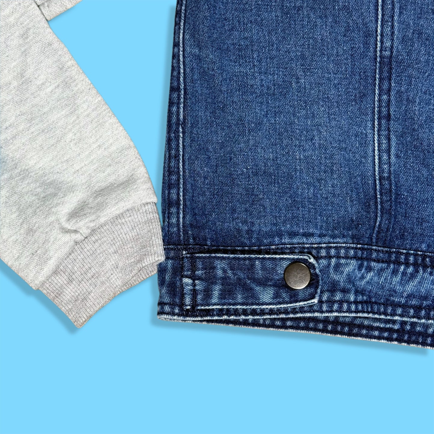 CHAQUETA JEAN CON CAPUCHA PARA NIÑO | M