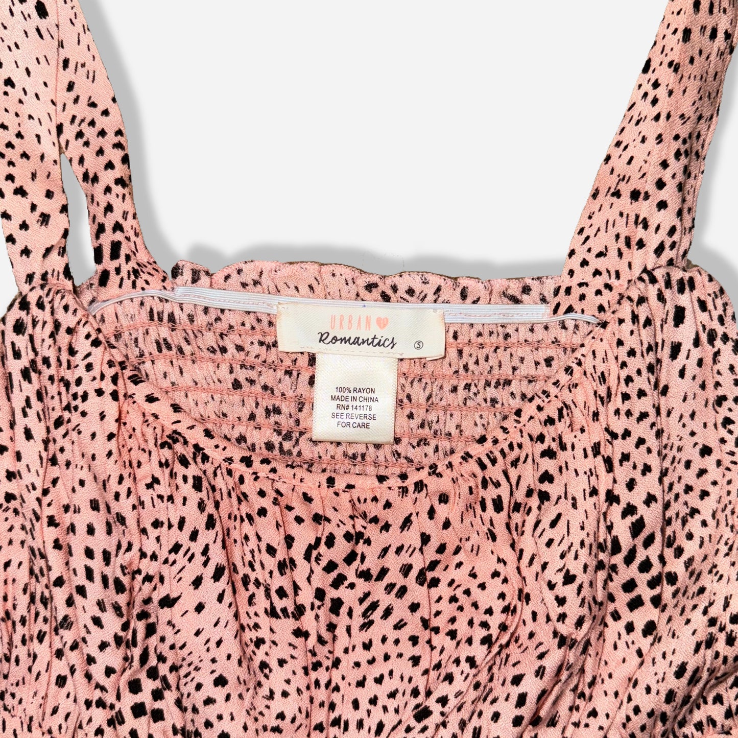 TOP CON ESTAMPADO DE LUNARES | URBAN ROMANTIC | S