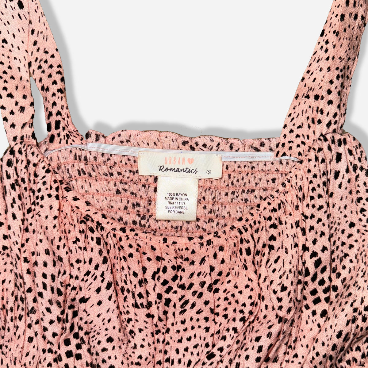 TOP CON ESTAMPADO DE LUNARES | URBAN ROMANTIC | S