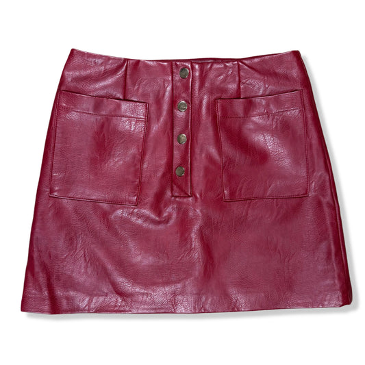 FAUX LEATHER SKIRT | FOREVER 21 | S