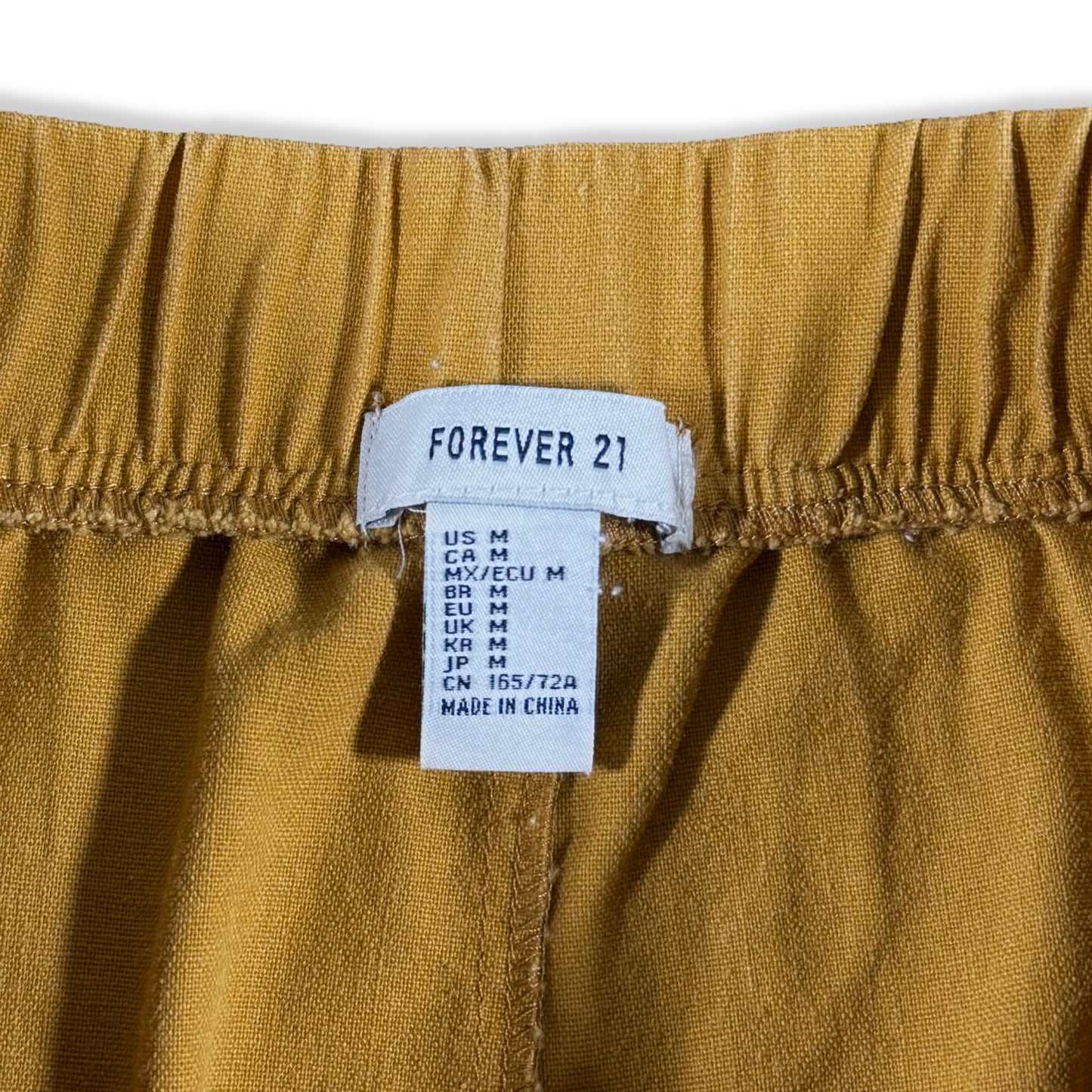 SHORT MOSTAZA PARA MUJER | FOREVER 21 | M