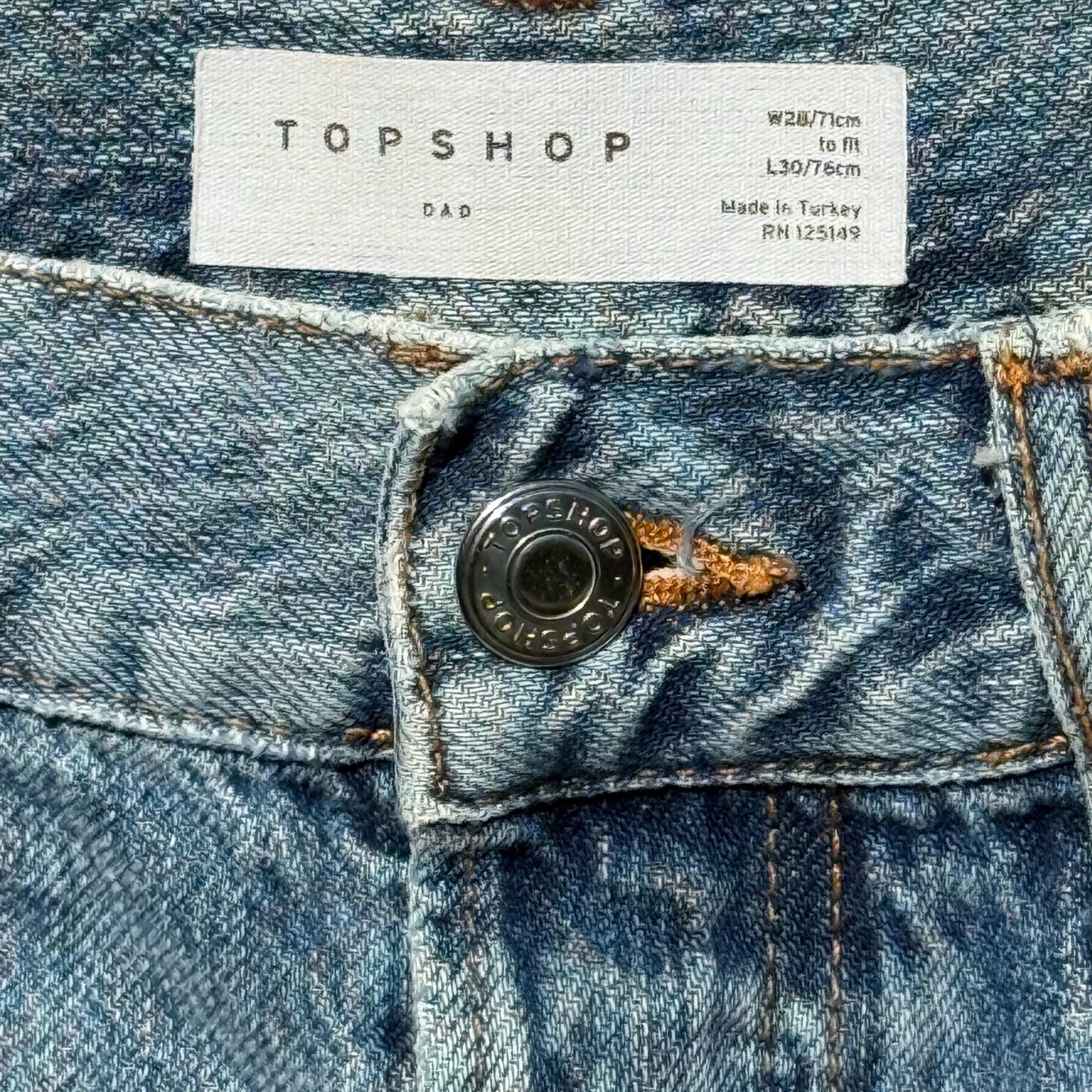 DAD JEANS PARA MUJER | TOPSHOP | W28 L30