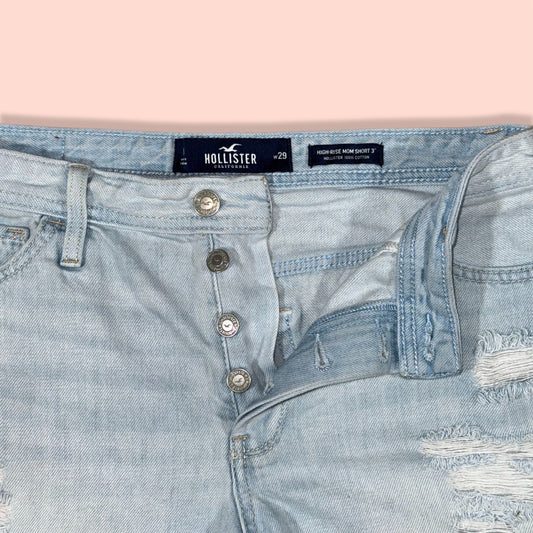 HIGH-RISE MOM SHORTS | HOLLISTER | TALLA W29 (US 8)