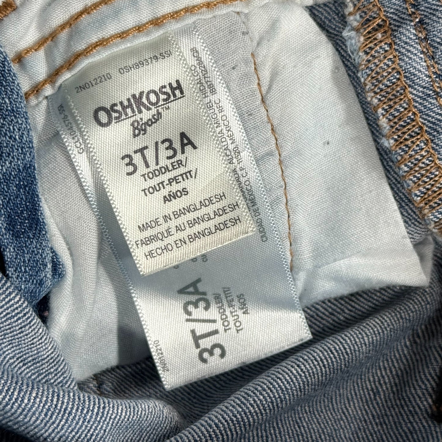 OVERALL DENIM PARA NIÑAS | OSHKOSH B’GOSH | 3T