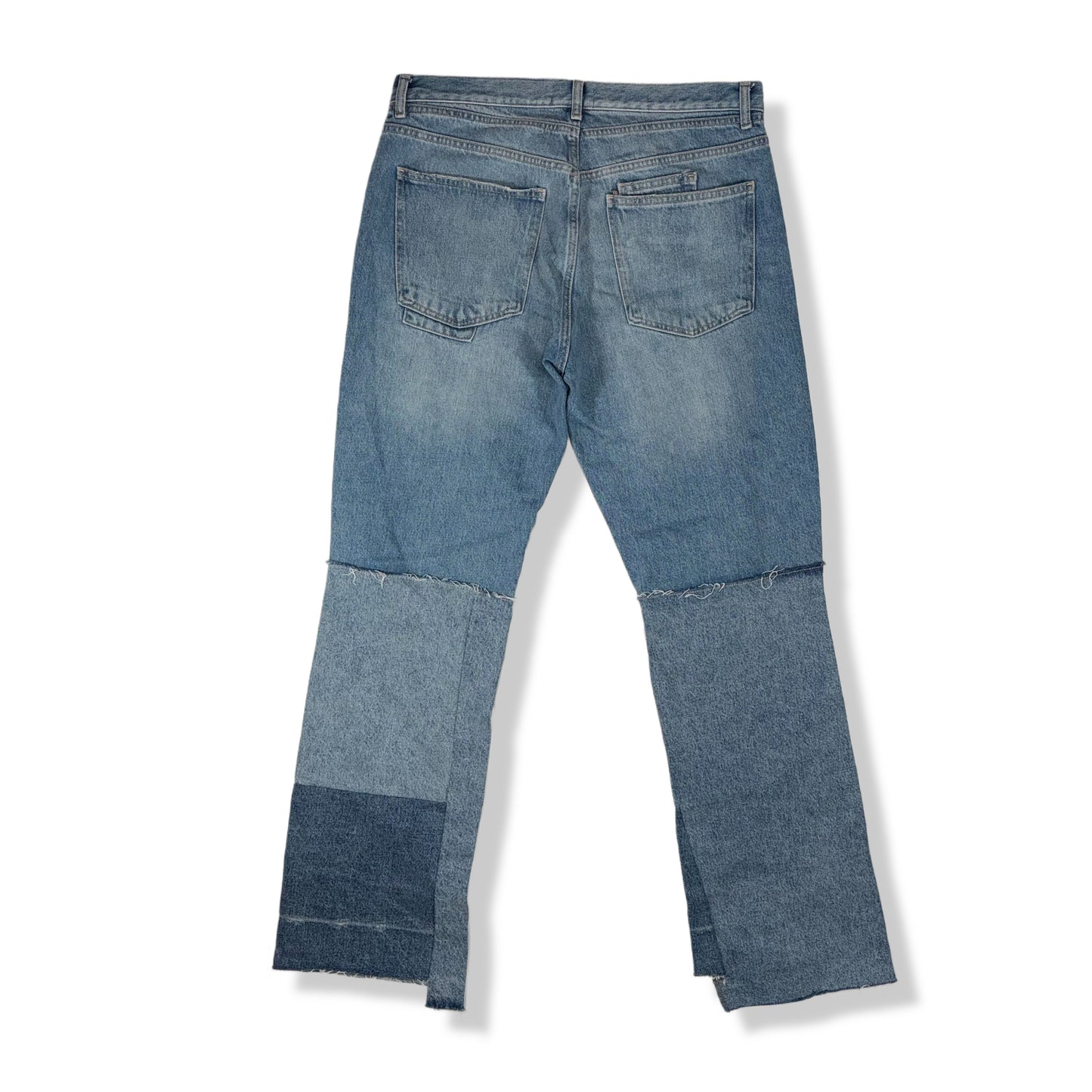 JEANS LOW-RISE PATCHWORK | ZARA | TALLA 12