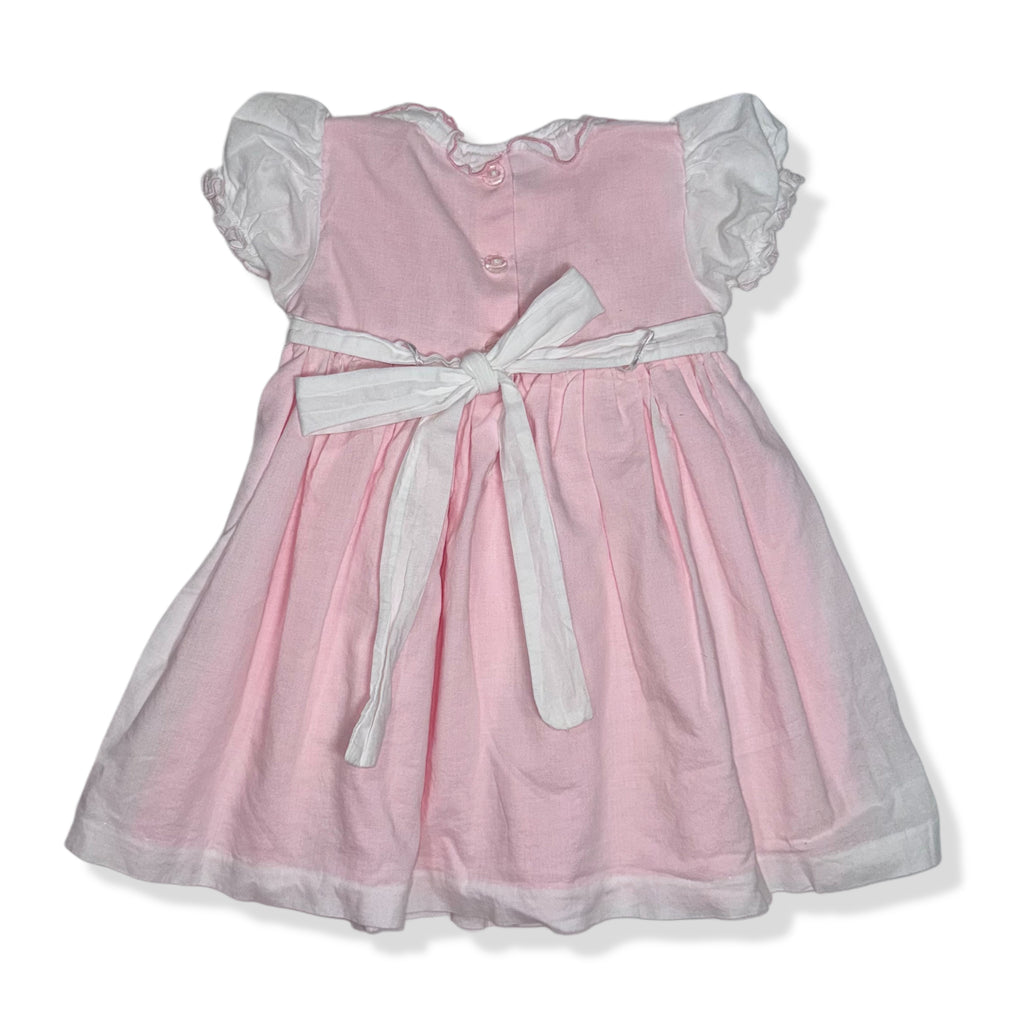 VESTIDO BORDADO PARA BEBÉ | KARELA KIDS | TALLA 6 MESES
