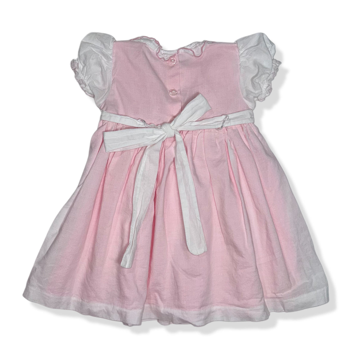 VESTIDO BORDADO PARA BEBÉ | KARELA KIDS | TALLA 6 MESES
