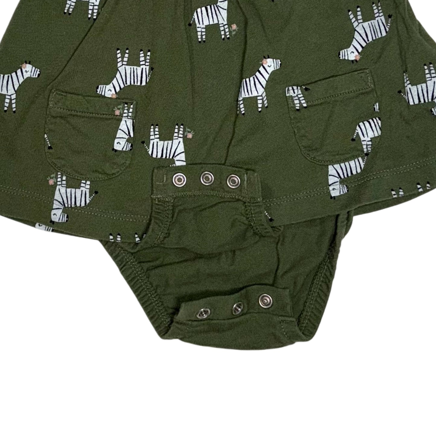 VESTIDO CON ESTAMPADO DE CEBRAS | CARTER’S | 6M