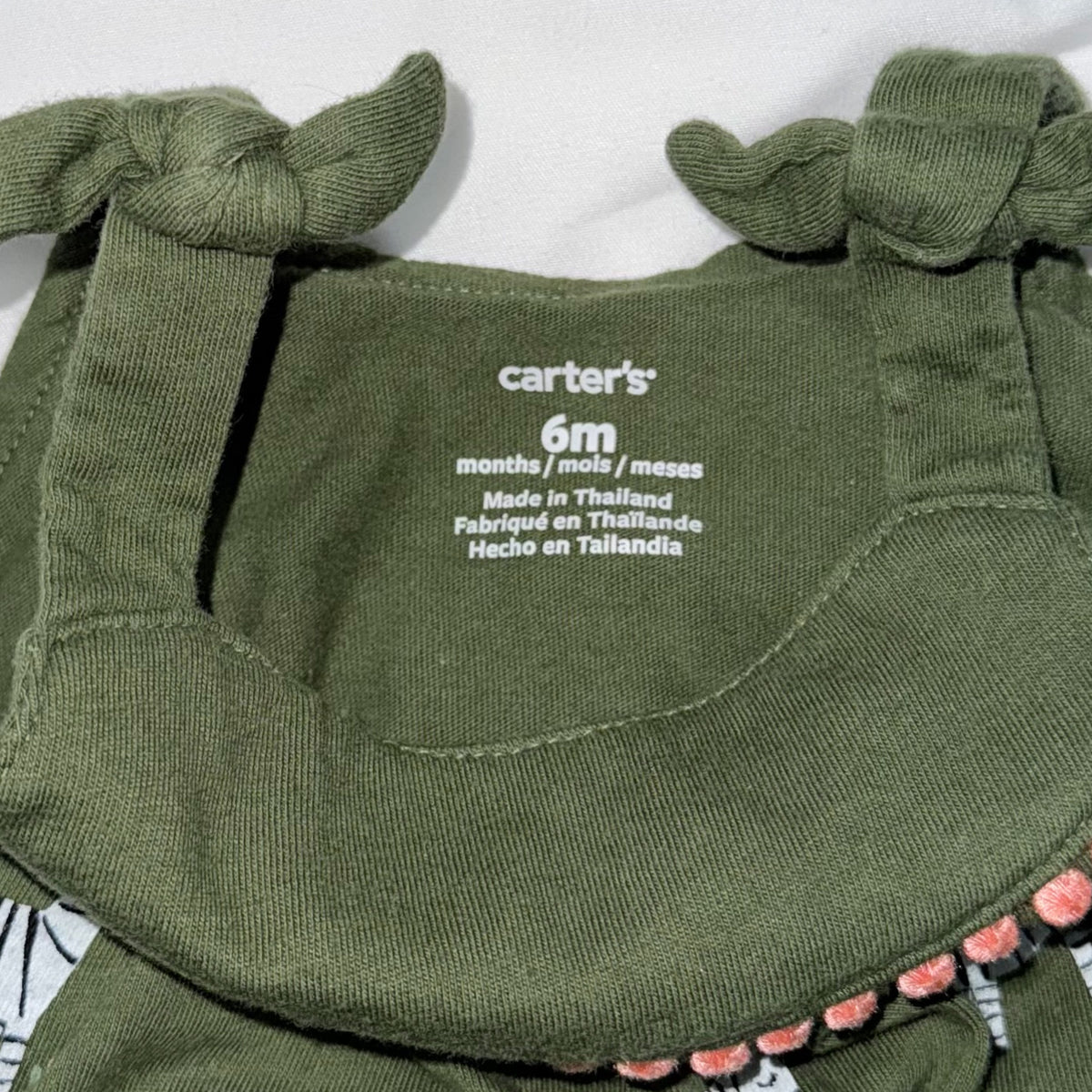VESTIDO CON ESTAMPADO DE CEBRAS | CARTER’S | 6M