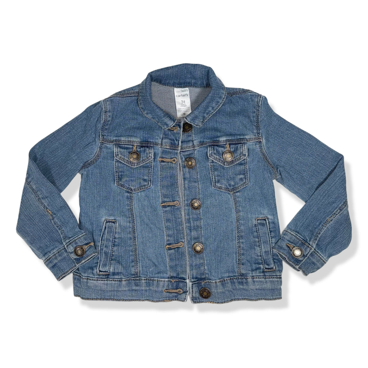 CHAQUETA DENIM PARA NIÑAS | CARTER’S | 3T