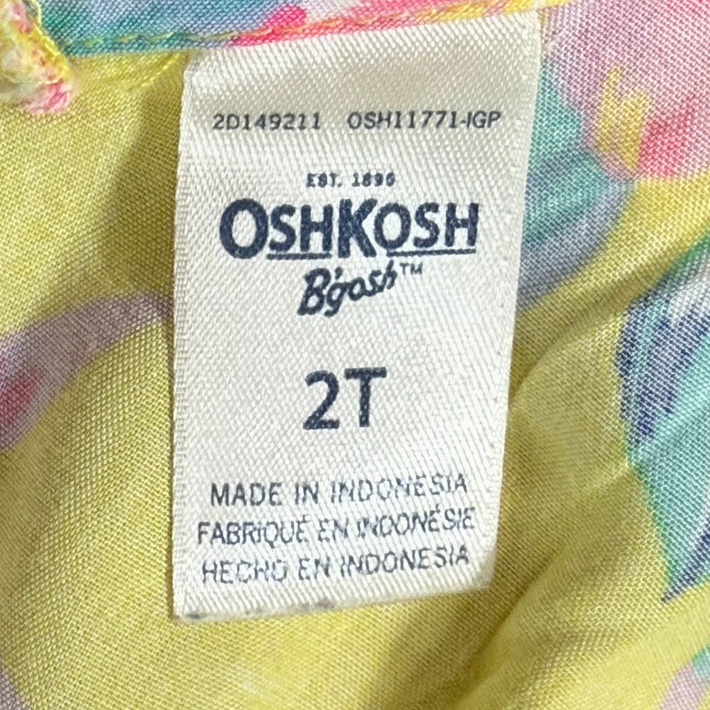 VESTIDO FLORAL PARA NIÑA | OSHKOSH B'GOSH | TALLA 2T