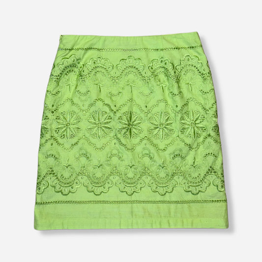 FALDA DE LINO CON BORDADOS | ETCETERA | 4