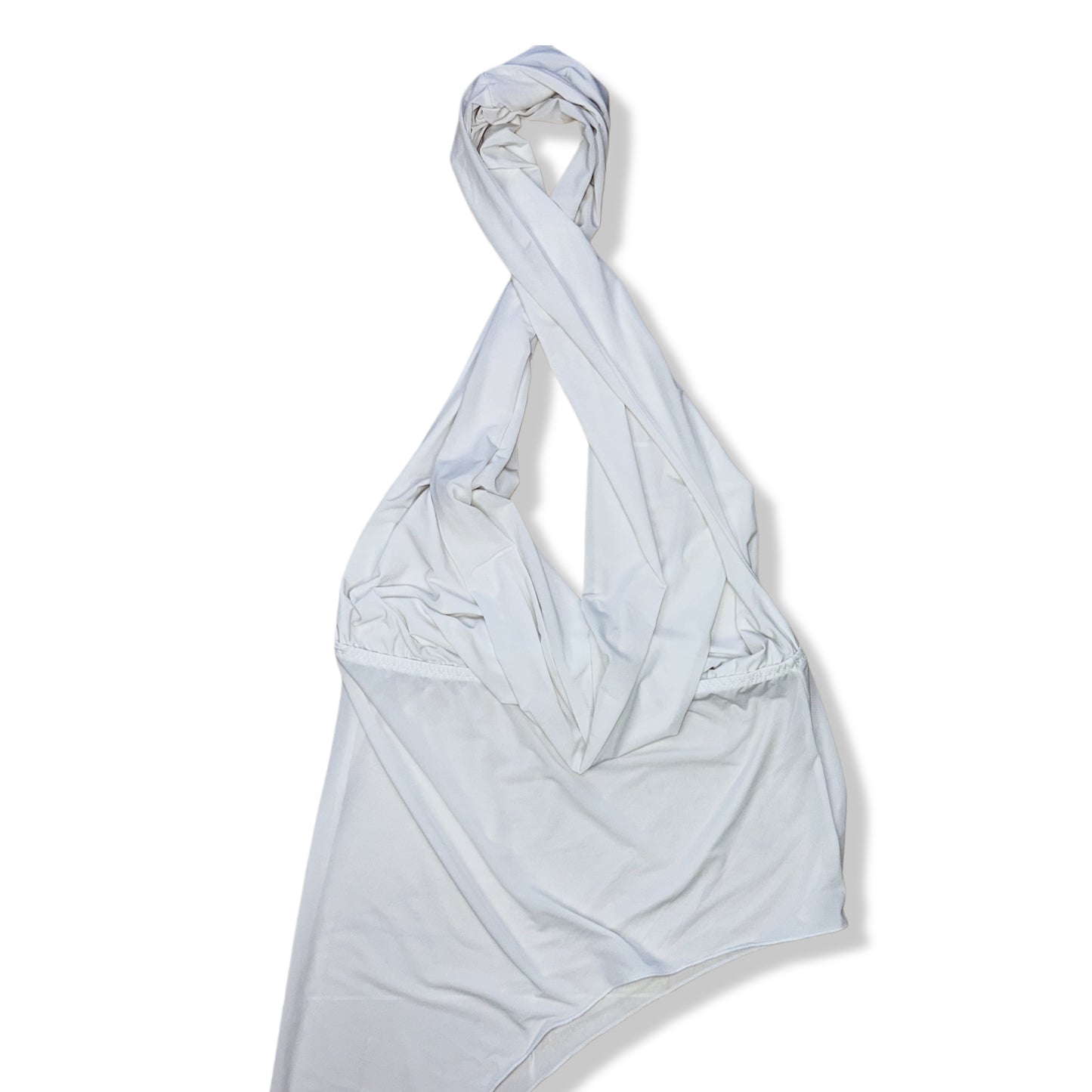 TOP ASIMÉTRICO BLANCO | PINK LIPSTICK | TALLA S/M