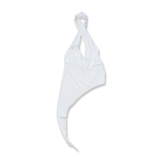 TOP ASIMÉTRICO BLANCO | PINK LIPSTICK | TALLA S/M