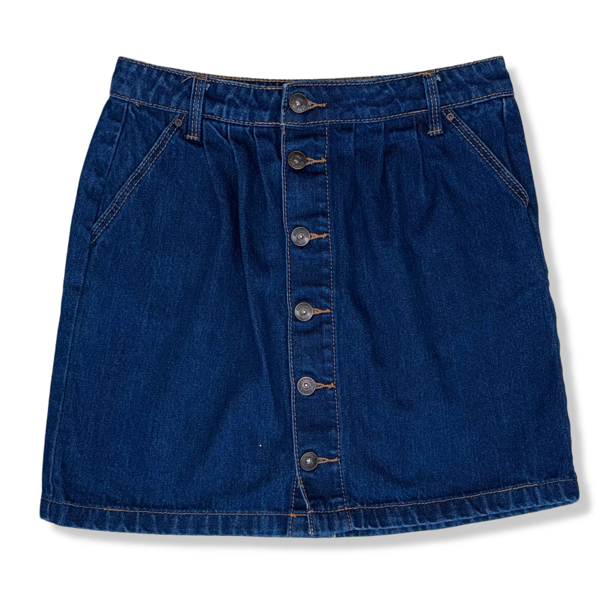 FALDA JEAN CORTA PARA MUJER | STRADIVARIUS | TALLA 4 (S)