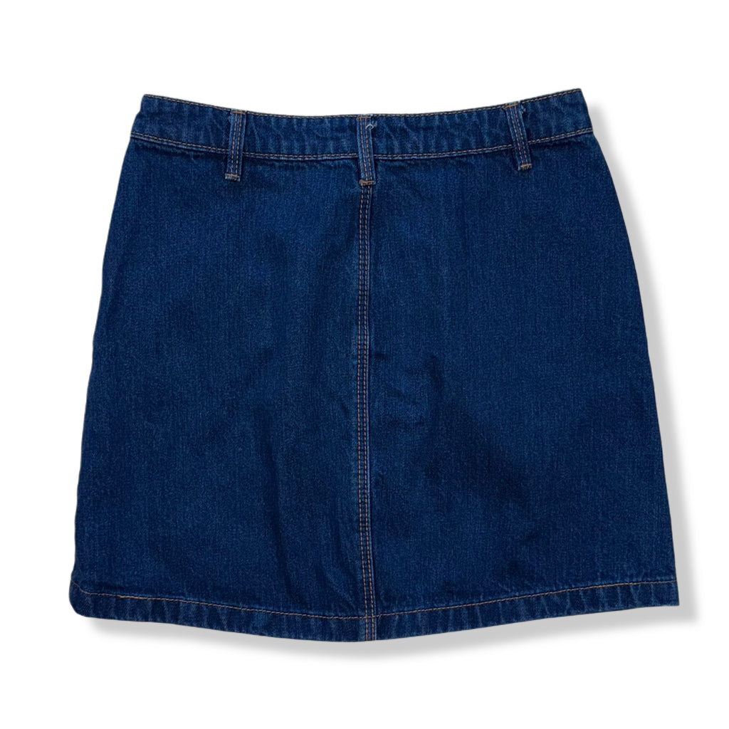 FALDA JEAN CORTA PARA MUJER | STRADIVARIUS | TALLA 4 (S)