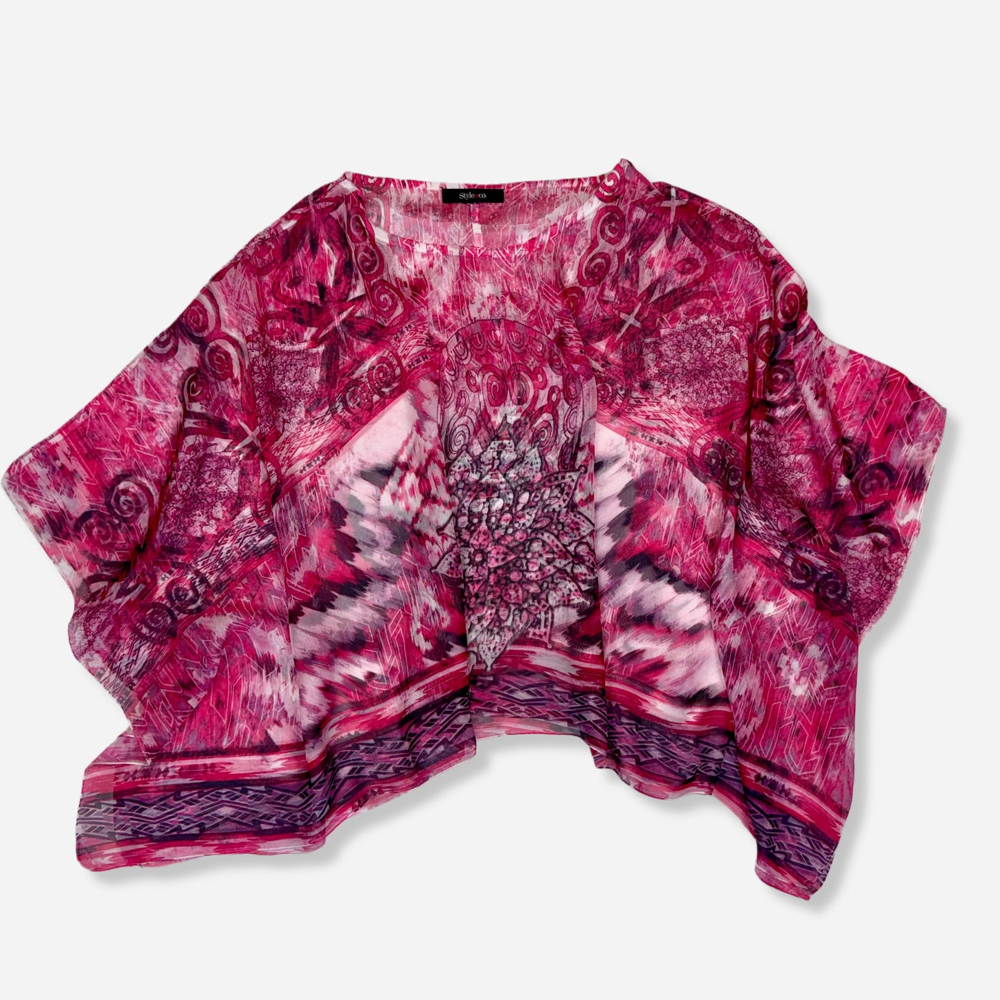 BLUSA TIPO CAFTÁN | STYLE & CO. | M/L