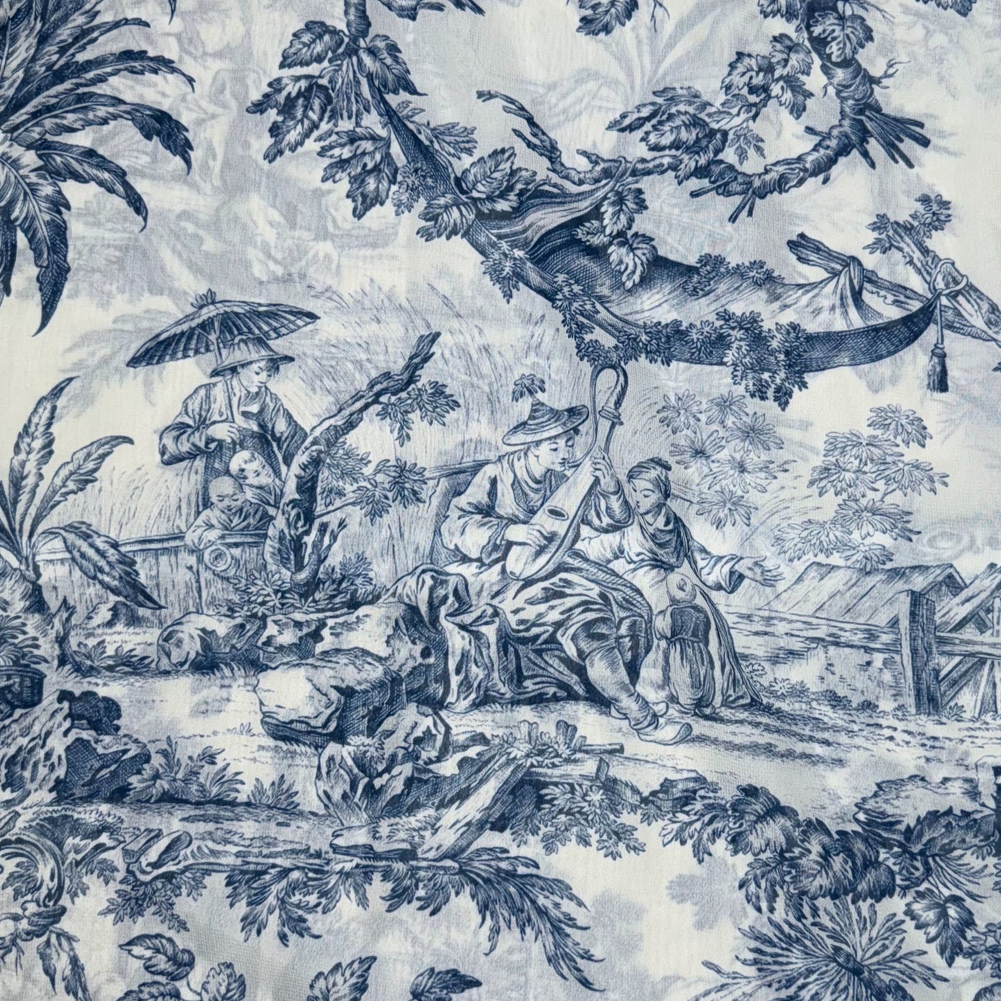 PAREO (SARONG) ESTILO TOILE DE JOUY | ONE SIZE