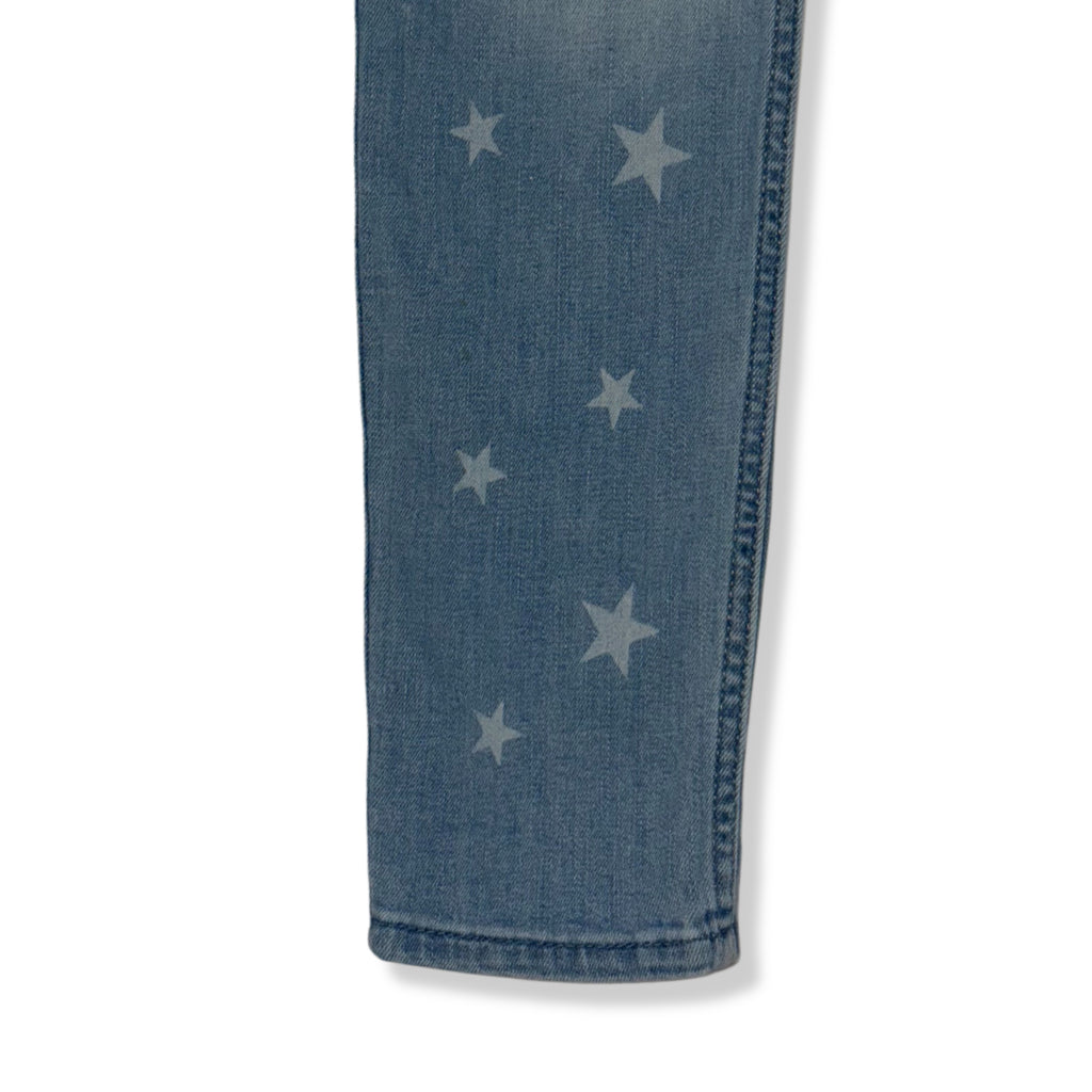 SKINNY JEANS PARA NIÑAS CON ESTAMPADO DE ESTRELLAS | ABERCROMBIE | TALLA 11/12