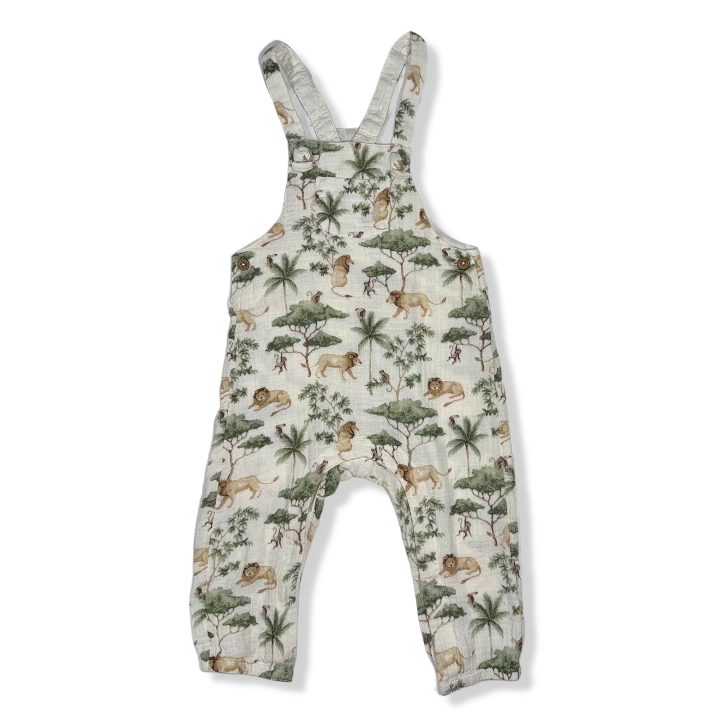 ROMPER CON ESTAMPADO DE SAFARI | NEWBIE | 9-12M