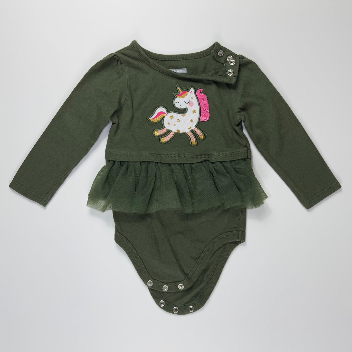 ENTERIZO DE UNICORNIO PARA BEBÉS | GARANIMALS | TALLA 12M