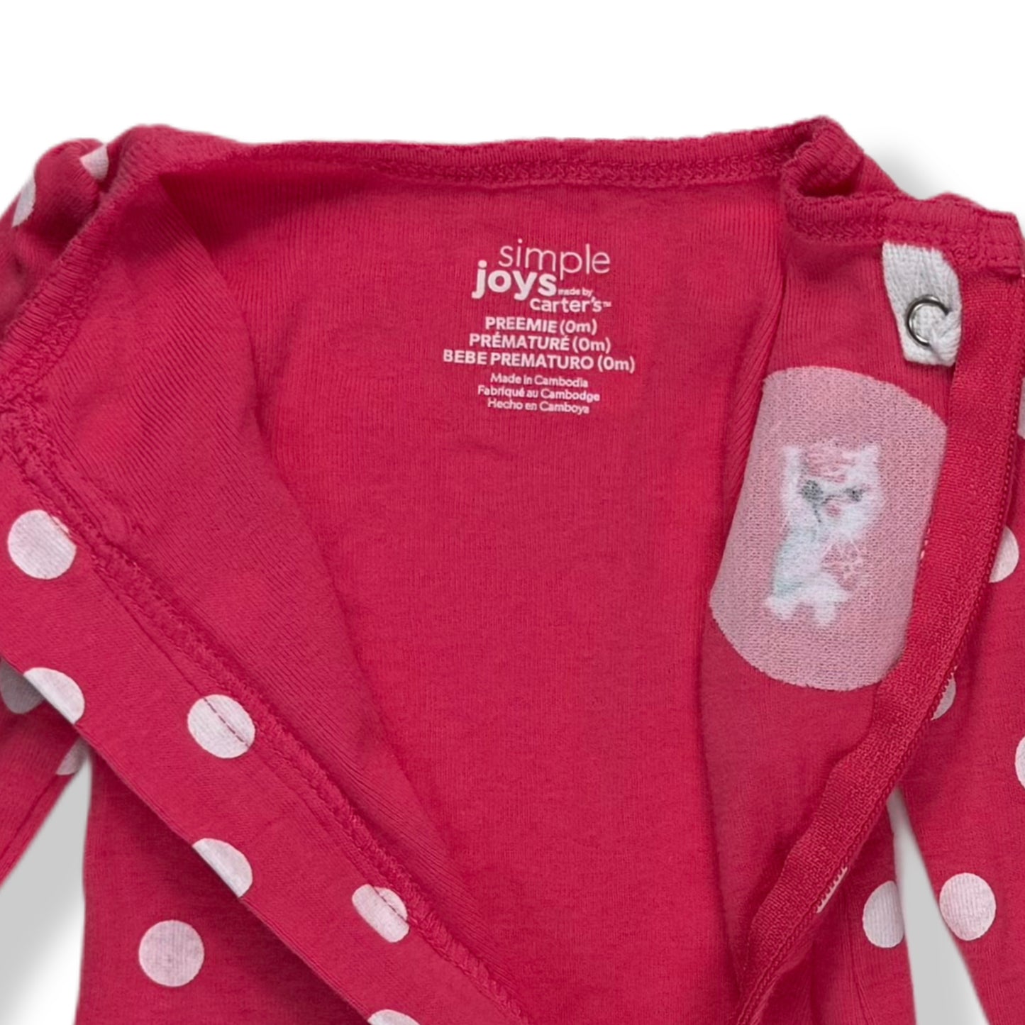 2 PIJAMAS PARA BEBÈS | CARTER'S | TALLA PREEMIE