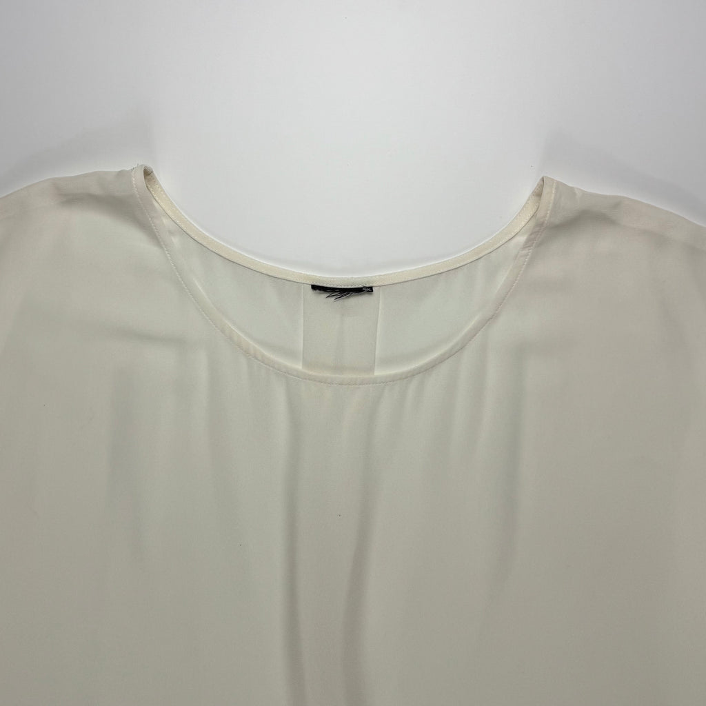 TOP BLANCO CON FLECOS | TALLA M/ L