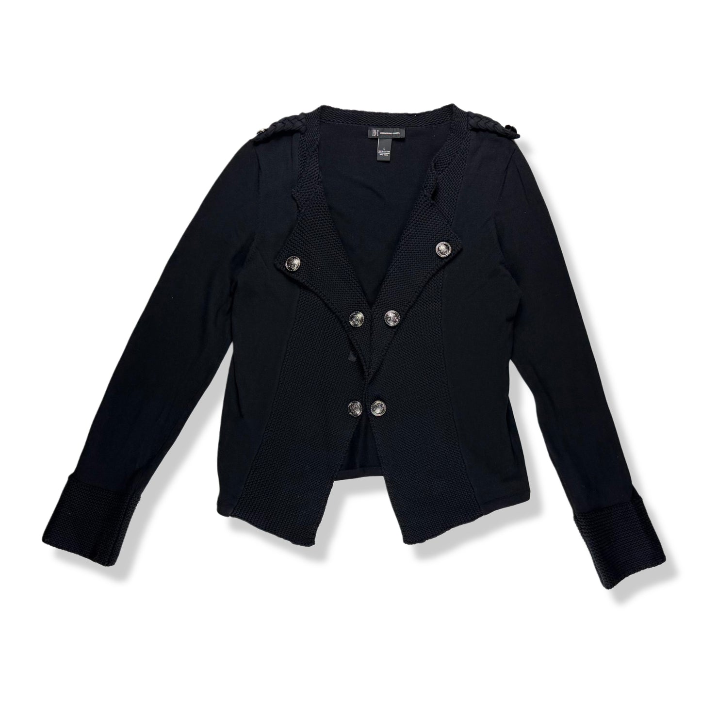 CARDIGAN NEGRO PARA MUJER | I.N.C. | TALLA L