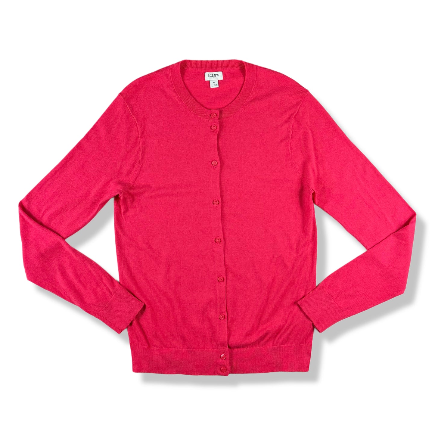CARDIGAN MAGENTA CON BOTONES | J.CREW | TALLA S