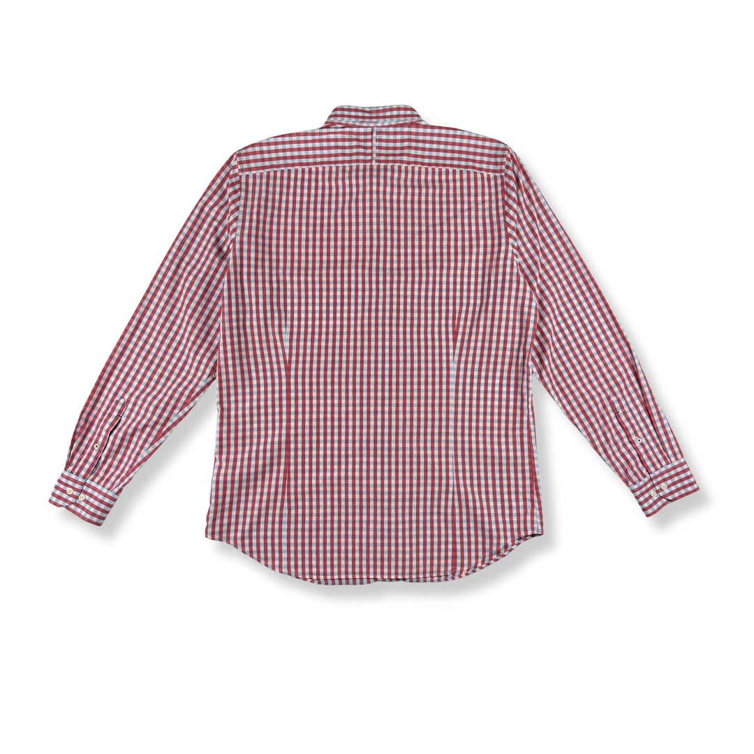 CAMISA DE CUADROS PARA HOMBRE | BANANA REPUBLIC | TALLA XL TALL