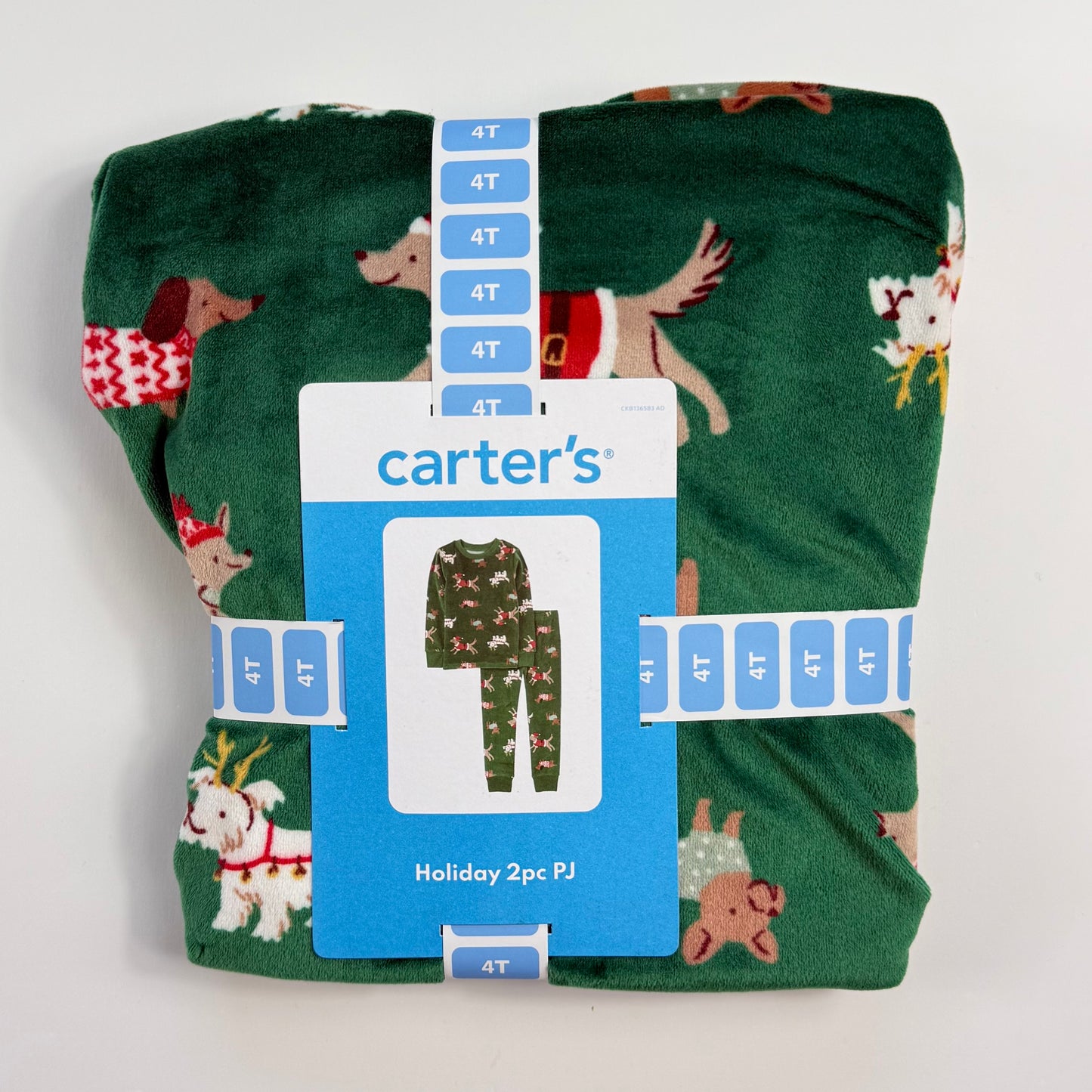 PIJAMA NAVIDEÑA PARA NIÑOS | CARTER’S | 4T