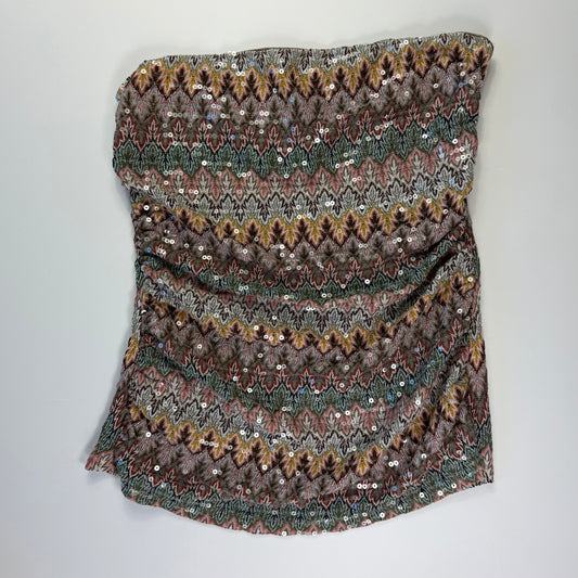 TOP STRAPLESS CON LENTEJUELAS | EXPRESS | M