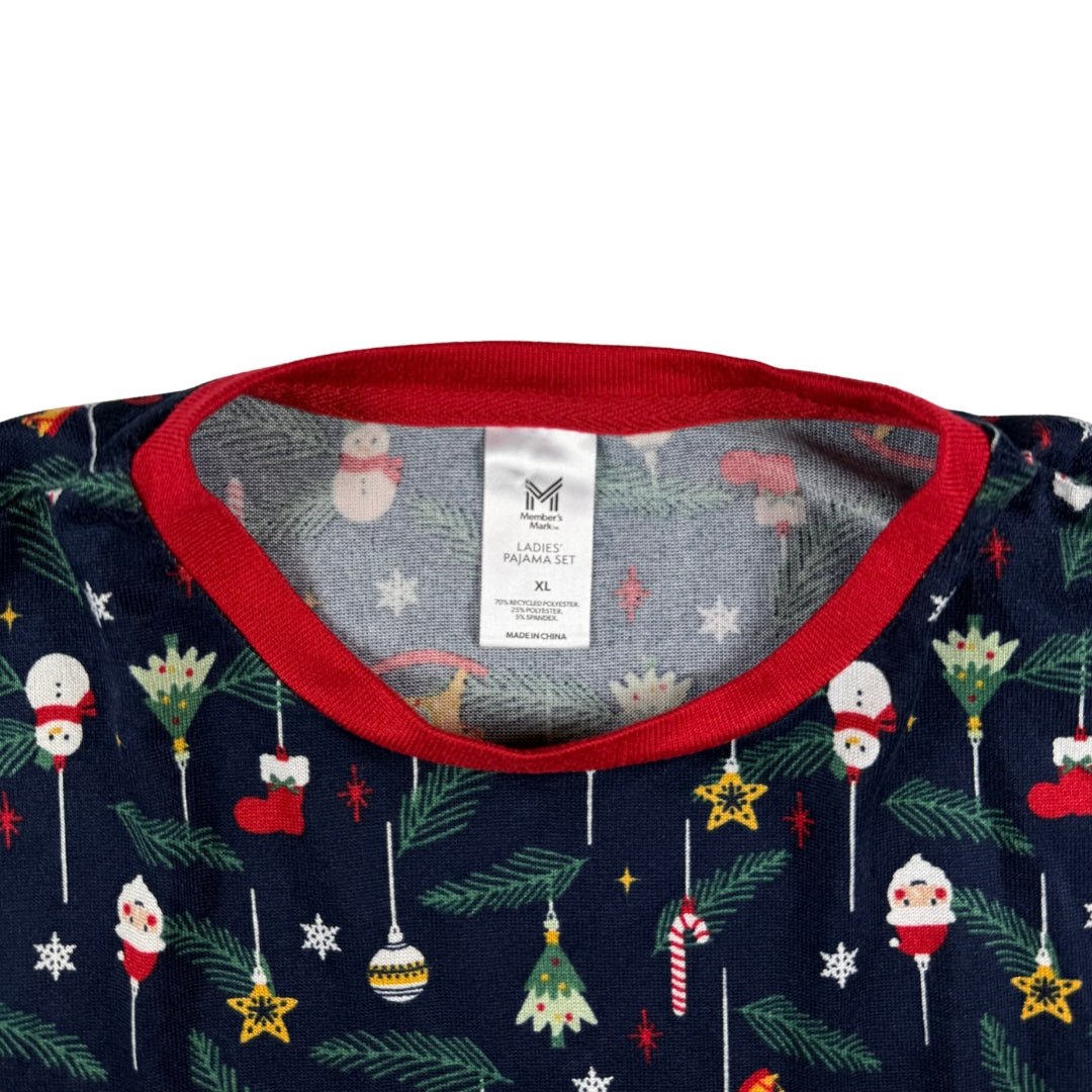 TOP DE PIJAMA NAVIDEÑA UNISEX | MEMBER’S MARK | XL