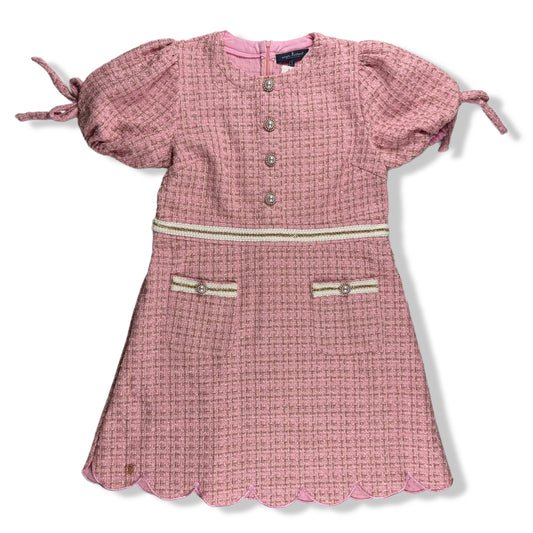 VESTIDO TWEED ROSADO | SIMPLY SOUTHERN | TALLA M