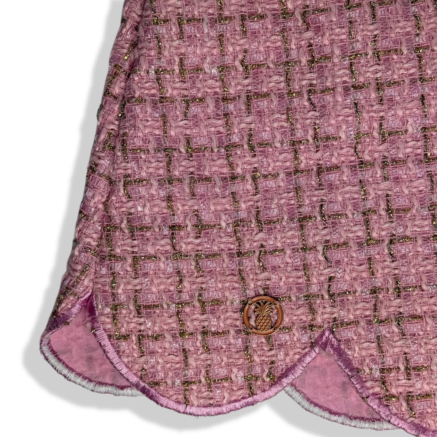 VESTIDO TWEED ROSADO | SIMPLY SOUTHERN | TALLA M