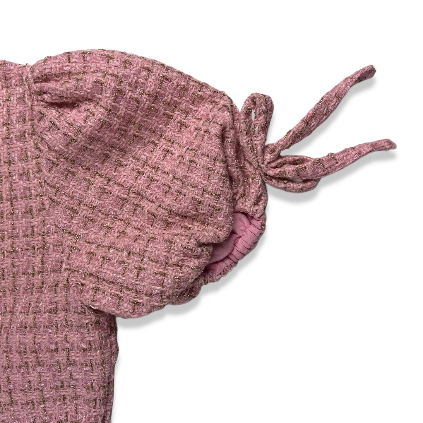 VESTIDO TWEED ROSADO | SIMPLY SOUTHERN | TALLA M