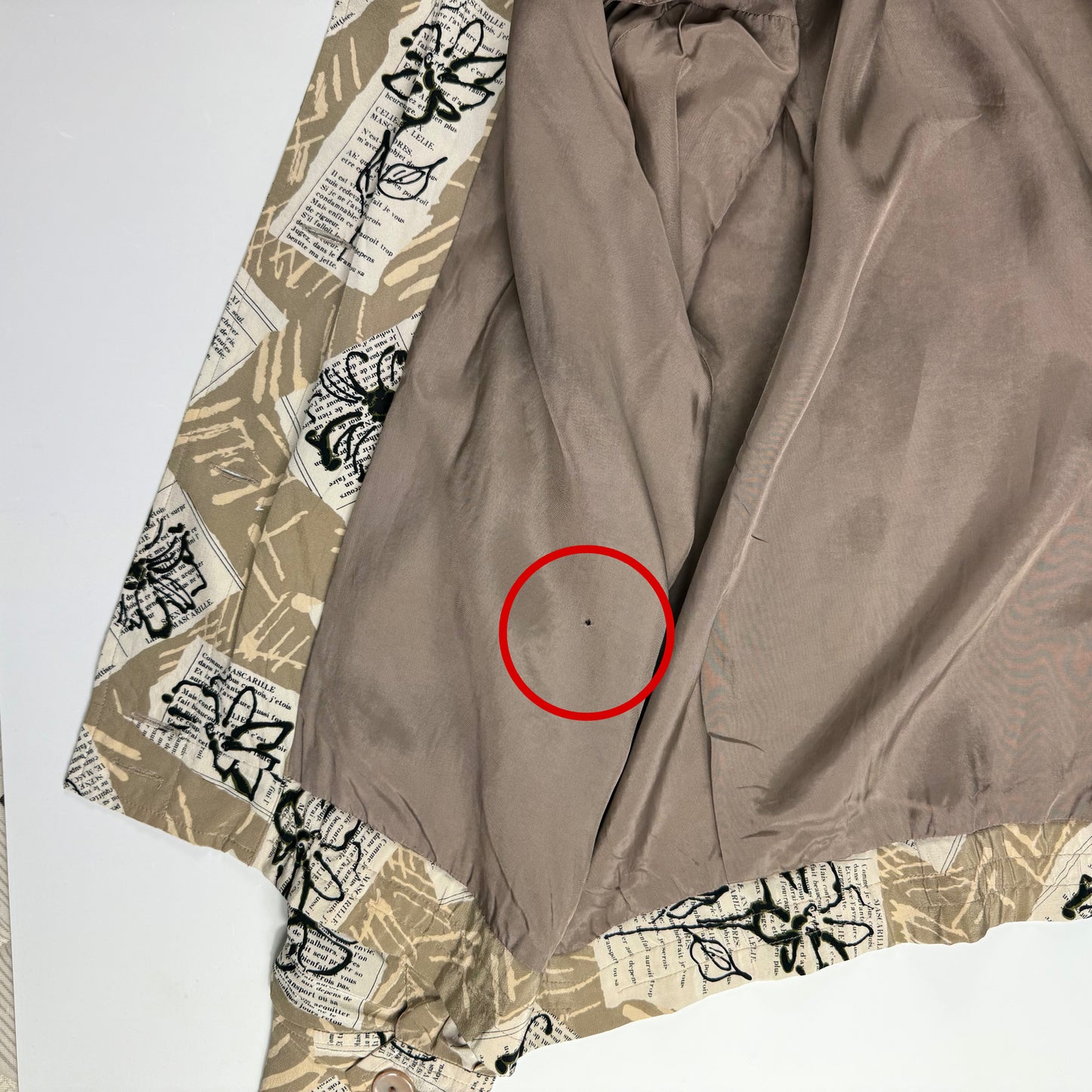 CHAQUETA 90s VINTAGE EN SEDA | SAKS FIFTH AVENUE | TALLA M