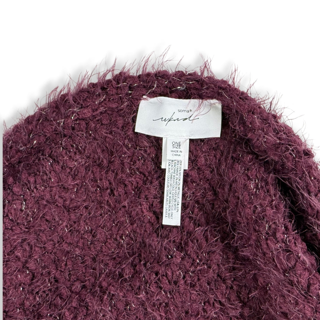 BUFANDA COLOR BURDEO | SOMA